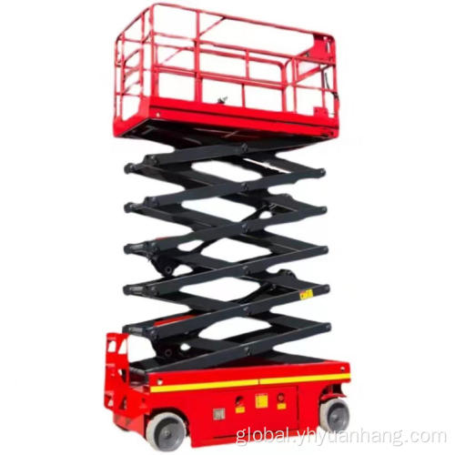 Arerial Work Platform Mobile single person scissor lift Supplier